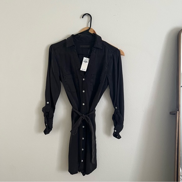 Collared Button Up Dress - Picture 4 of 4